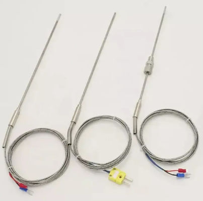 50M K ประเภท Thermocouple สายสํารวจ 0.5-12.7 มม