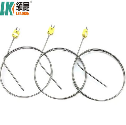 ไทป์ K NiCr-NiSi / NiCr-NiAl Thermocouple ปกปิดสําหรับ 400 °C