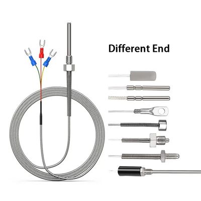 หมวก SS310 และ Inconel 600 สาย Thermocouple ประเภท J สําหรับช่วงอุณหภูมิสูงถึง 900 °C