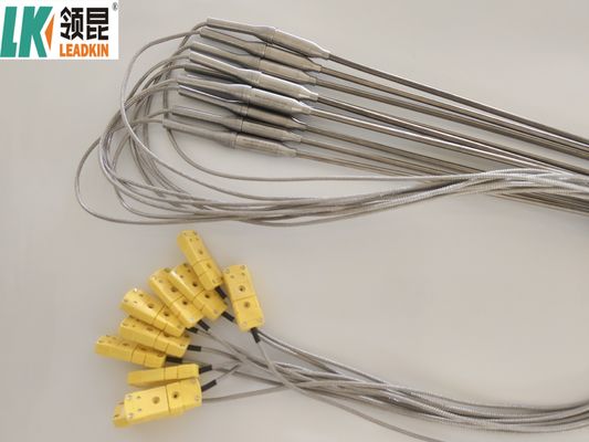 สาย Thermocouple ที่แยกจากแร่ธาตุ ประเภท K กับ Inconel 600 °C SS304S SS316L SS 310 SS316 GH3030 GH3039 GH747 วัสดุครอบ