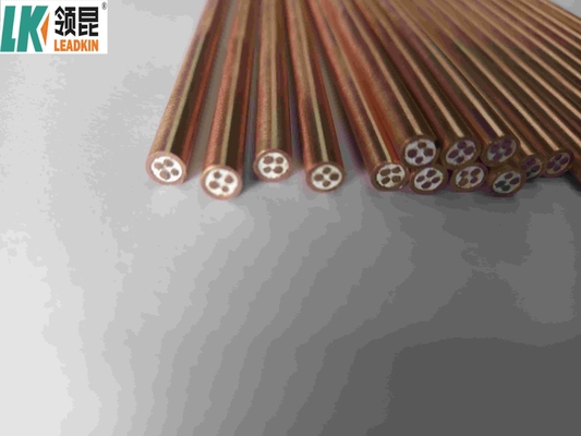 LEADKIN 6 มม ทองแดง sheath ถังแร่ประกอบเคเบิลสําหรับ thermocouples